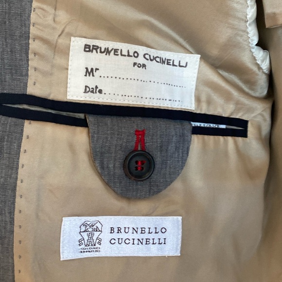 Brunello Cucinelli 100% Linen Sport Coat - Picture 3 of 13